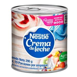 Crema de Leche Nestlé Lata x 295gr