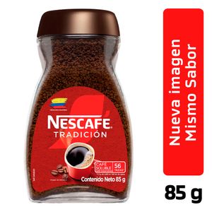 Café Nescafé Tradición instantáneo x85g