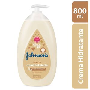 Crema corporal bebé Johnson's avena x800ml