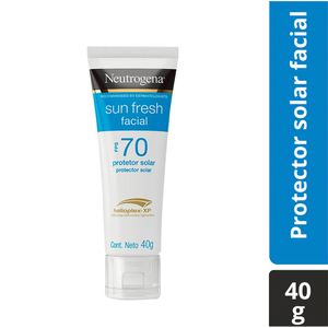 Protector solar Neutrogena sun fresh facial FPS 70 x40ml