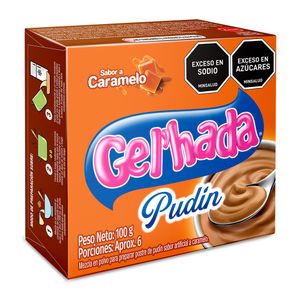 Pudin Gel Hada Caramelo X 100g