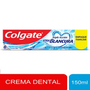 Crema Dental Colgate Triple Acción Extra Blancura 150ml