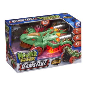 Monster Minis L&S Vehículo Dino Teamsterz