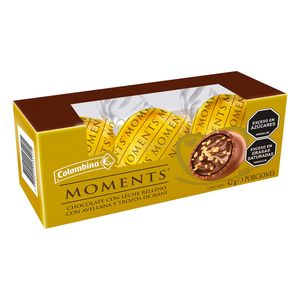 Chocolate moments avellana mani x42g