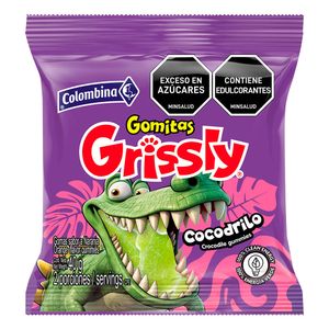 Gomas Grissly Cocodrilo x40g