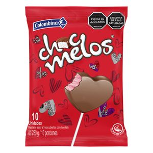 Chocmelos Colombina Corazón Bolsa x10 Und x280 grs