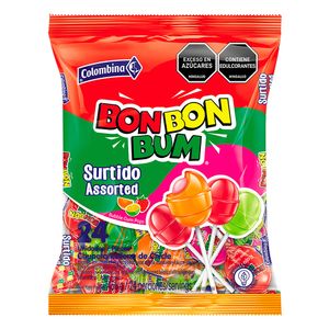 Chupeta Bon Bon Bum Surtido x24und x456g