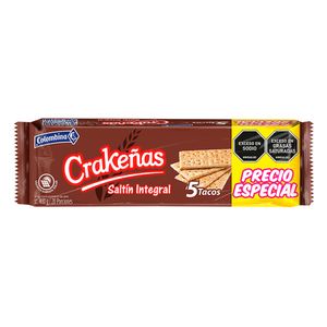 Crakeñas Saltin integral x480gx5 tacos