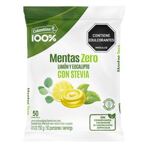 Mentas colombina100% limon euca.sin azcx50undx150g