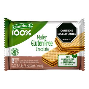 Galleta Bridge chocolate sin gluten x6paq.x154.8g