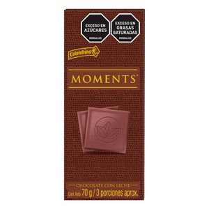 Chocolate moments leche estuche x70g