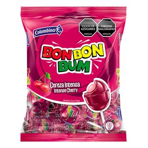 Caramelo Bon Bon Bum cereza intensa x 24und x 456g