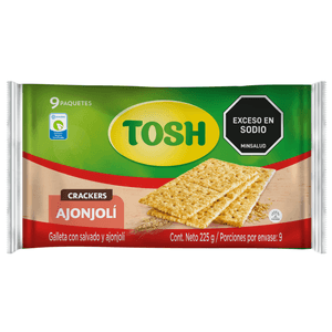 Galleta Tosh ajonjolí x9und x225g