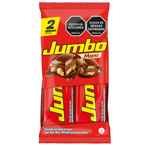 Chocolatina Jumbo Maní x2und x180g