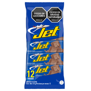 Chocolatina Jet Leche x12und x132g