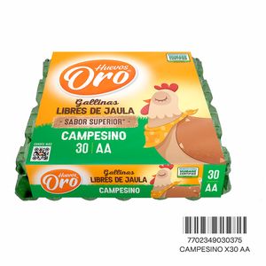 Campesino Termoencogido Oro Aa X30 Unidades