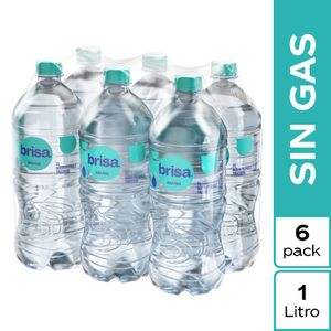 Agua Brisa sin gas x6und x1L c-u