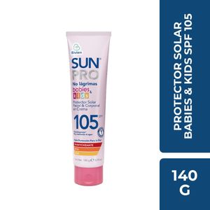 Protector solar Sun Pro lagrimas bebes niños x140g