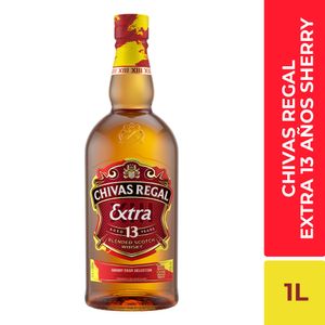 Whisky Chivas Regal extra botella x1000ml