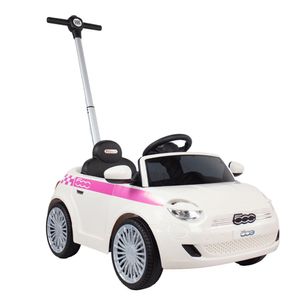 Montable Carrito de Empuje Piccolo Fiat 500E Prinsel Blanco