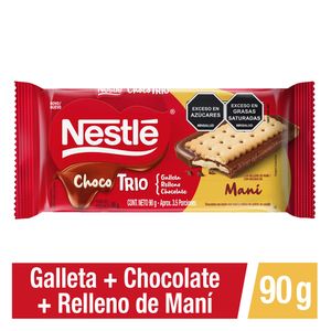 Galletas Nestle Choco Trio Mani X 90g