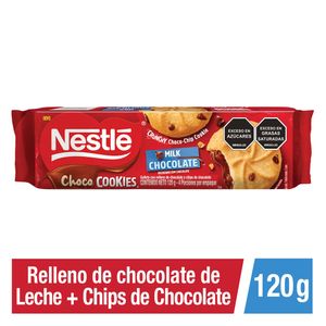 Galletas Nestle Choco Cookies Chocolate Leche x 120g