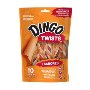 Dingo Twist 3 Sabores x 10 Unidades