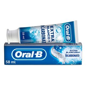 Crema de Dientes Oral B Extra Blancura con Bicarbonato 58ml