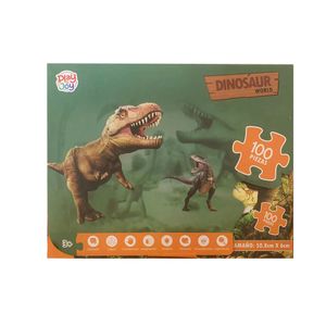 Rompecabezas play and joy dinosaur world 100 pzas