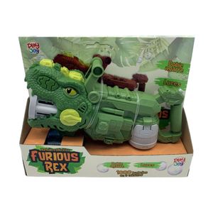 Lanzador de Burbujas Furious Rex Verde