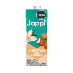 Bebida de almendras Jappi vainilla x900ml