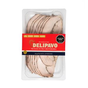 Pechuga Delipavo de pavo mediterránea x 250g