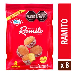 Ponqué Ramito x8und x200g