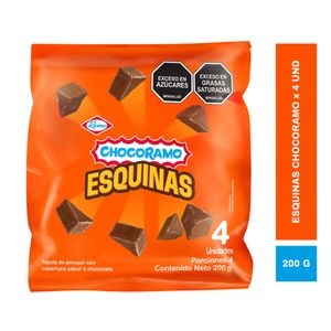 Ponqué Chocoramo Esquinas x4und x200g