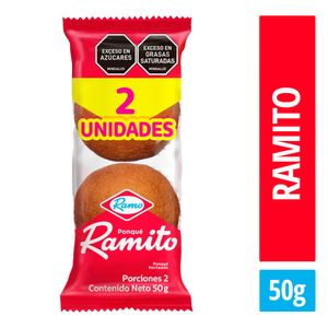 Ponqué Ramito x2 Und x50 grs