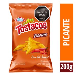 Pasabocas Tostacos picante x200g