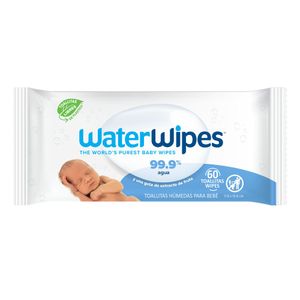 Toallitas Húmedas WaterWipes Biodegradables x60 Unidades