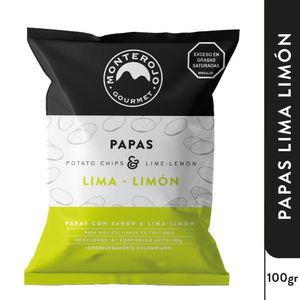 Papas Monterojo lima limón x100g