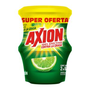 Lavaplatos en Crema Axion Limon 850 grs x2 Und