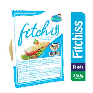 Queso La Florida Fitchiss tajado x250g