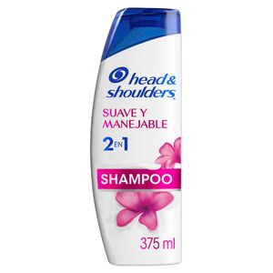 Shampoo 2en1 Head & Shoulders Suave y Manejable x375ml