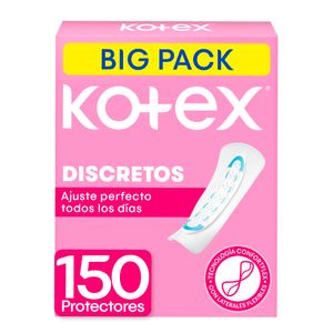 Protectores diarios Kotex ultraflexibles x150und