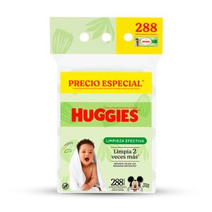 Toallas Húmedas Huggies Limpieza Efec 288und