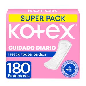 Protectores diarios Kotex normal x180und