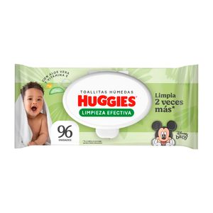 Toallas Húmedas Huggies Limpieza Efectiva 96und