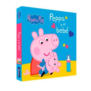 Libro de Cartón Peppa Pig y el bebe