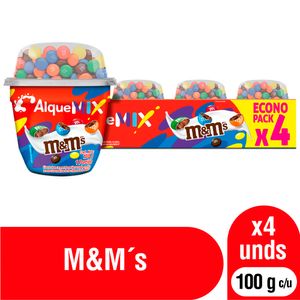 Alimento Lácteo Alquemix M&M'S x4 Und x100 grs