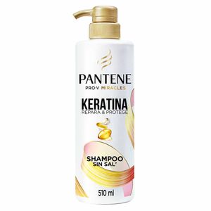 Shampoo sin Sal Pantene Keratina 510 ml