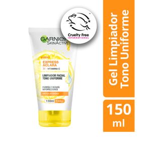 Gel garnier limpiador facial x150ml