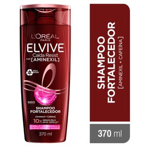 Shampoo Elvive Caída Resist Fortalecedor con Aminexil x370ml